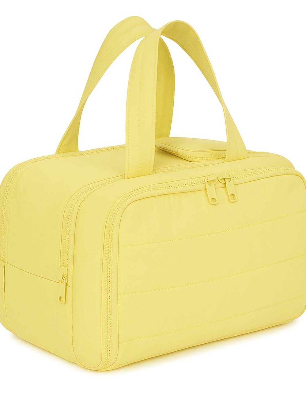 Yellow Travel Toiletry Bag / Makeup Organizer – NWOT